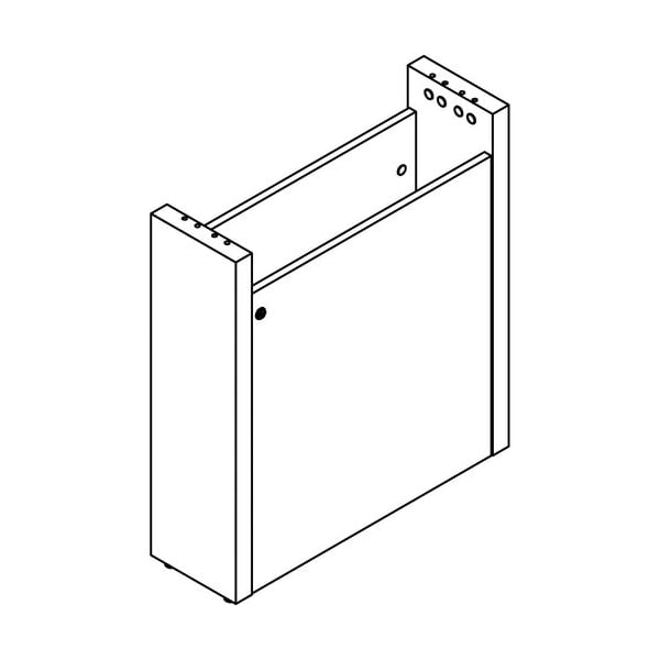 BASE, W/DOOR, LAMINATE, ES
